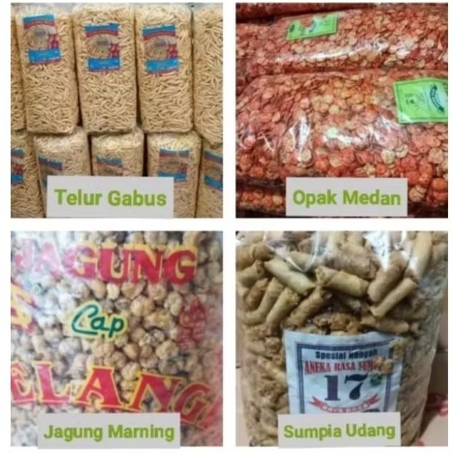 

Camilan lebaran kemasan (500 gr)