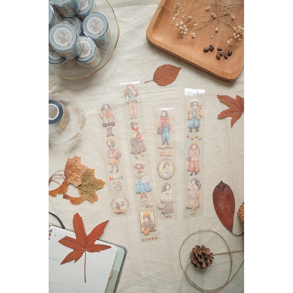 

Sho Little Happiness Autumn Girls PET Tape sample / loop