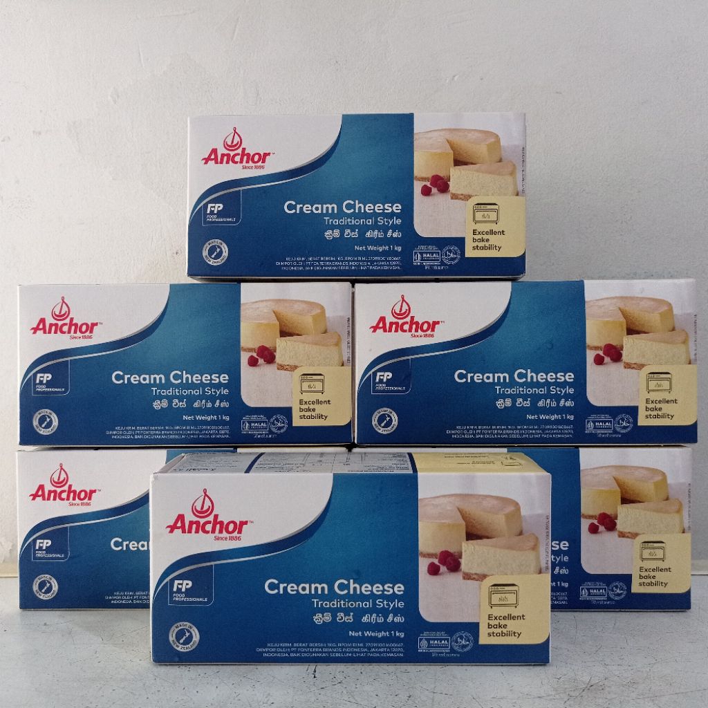 

Anchor cream cheese kemasan 1 kg | cream cheese anchor | krim keju | cheese cream