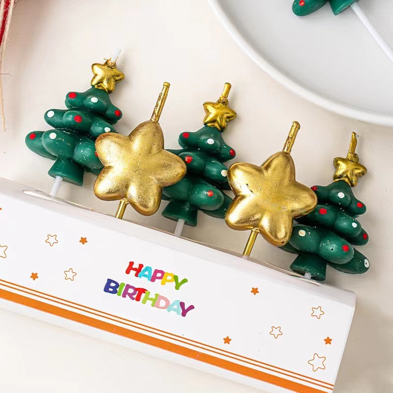 Lilin Natal / Lilin Pohon / Lilin Pohon Natal / Lilin Christmas