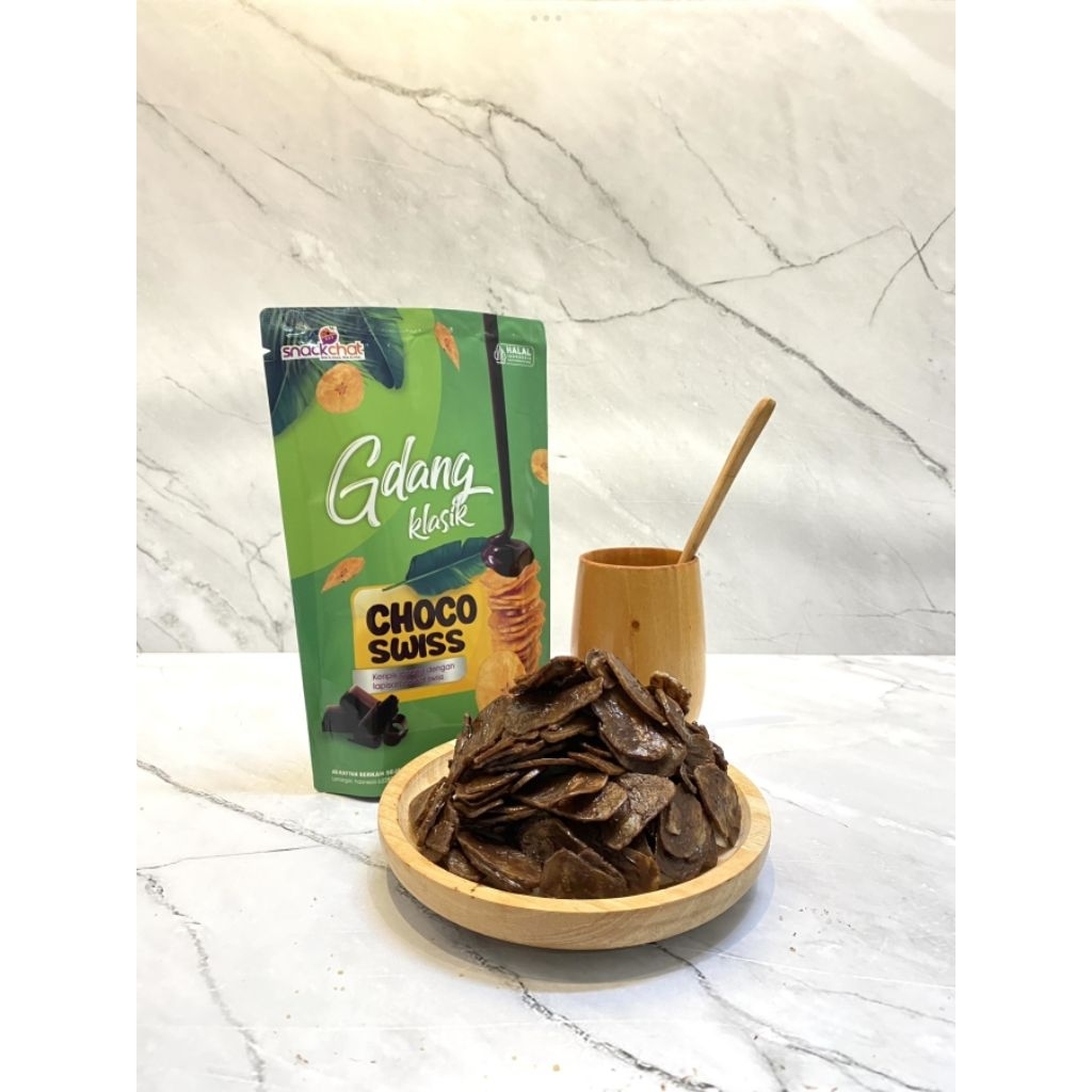 

GDANG KLASIK - (Camilan Khas Lamongan rasa choco swiss) 100g