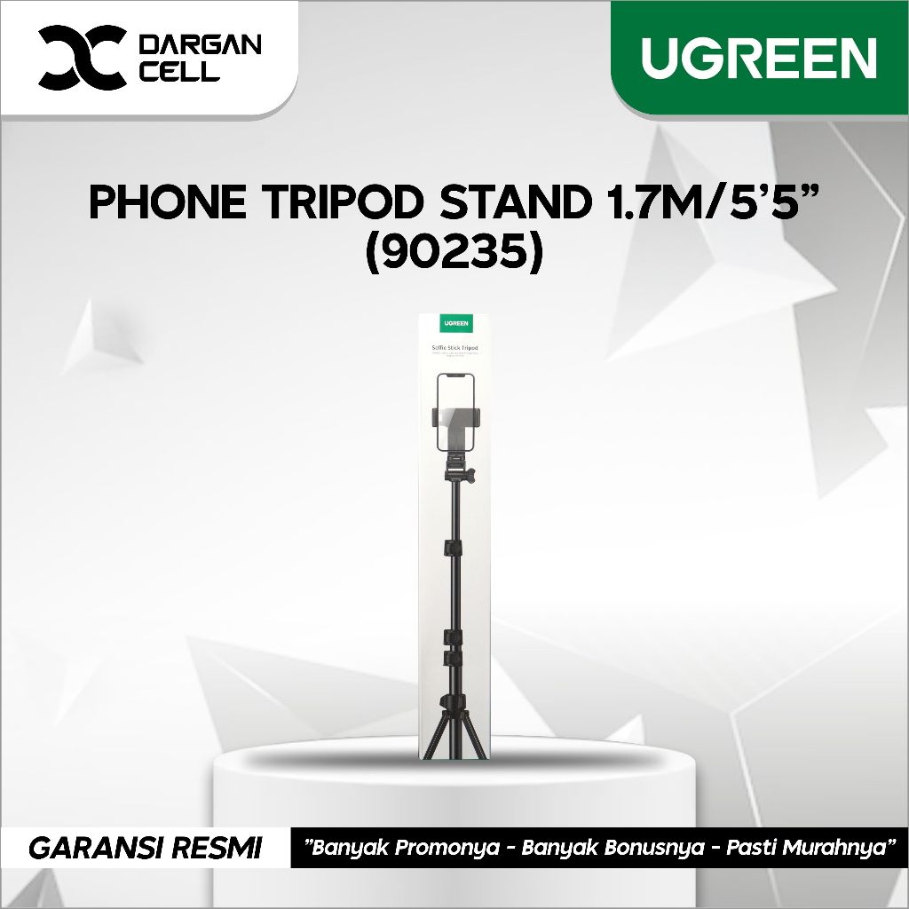 UGREEN PHONE TRIPOD STAND 1.7M (90235) TABLET TRIPOD (15647)
