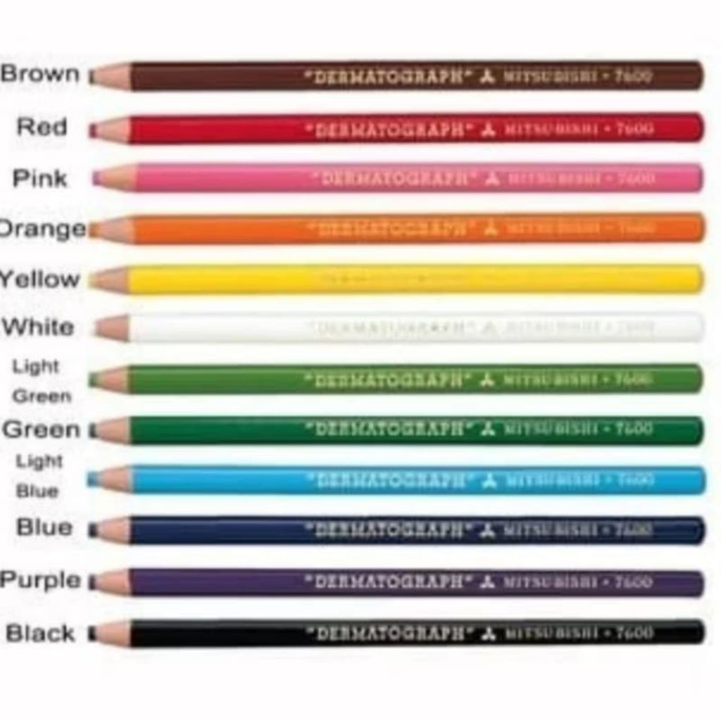 

Pensil Kaca Dermatografh Mitsubishi