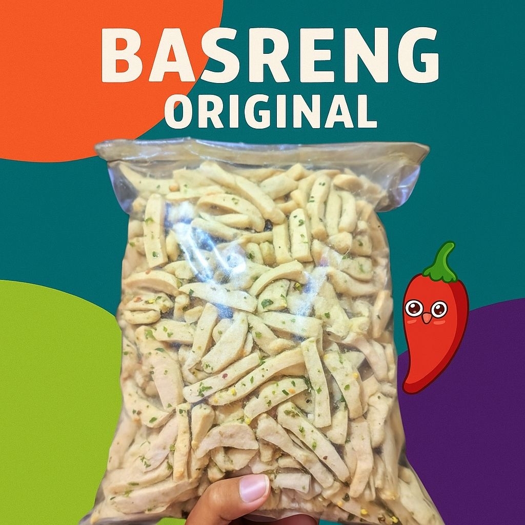 

Basreng Original 500 Gram – Rasa Gurih Tradisional dalam Kemasan Besar, Bikin Susah Berhenti Ngunyah!
