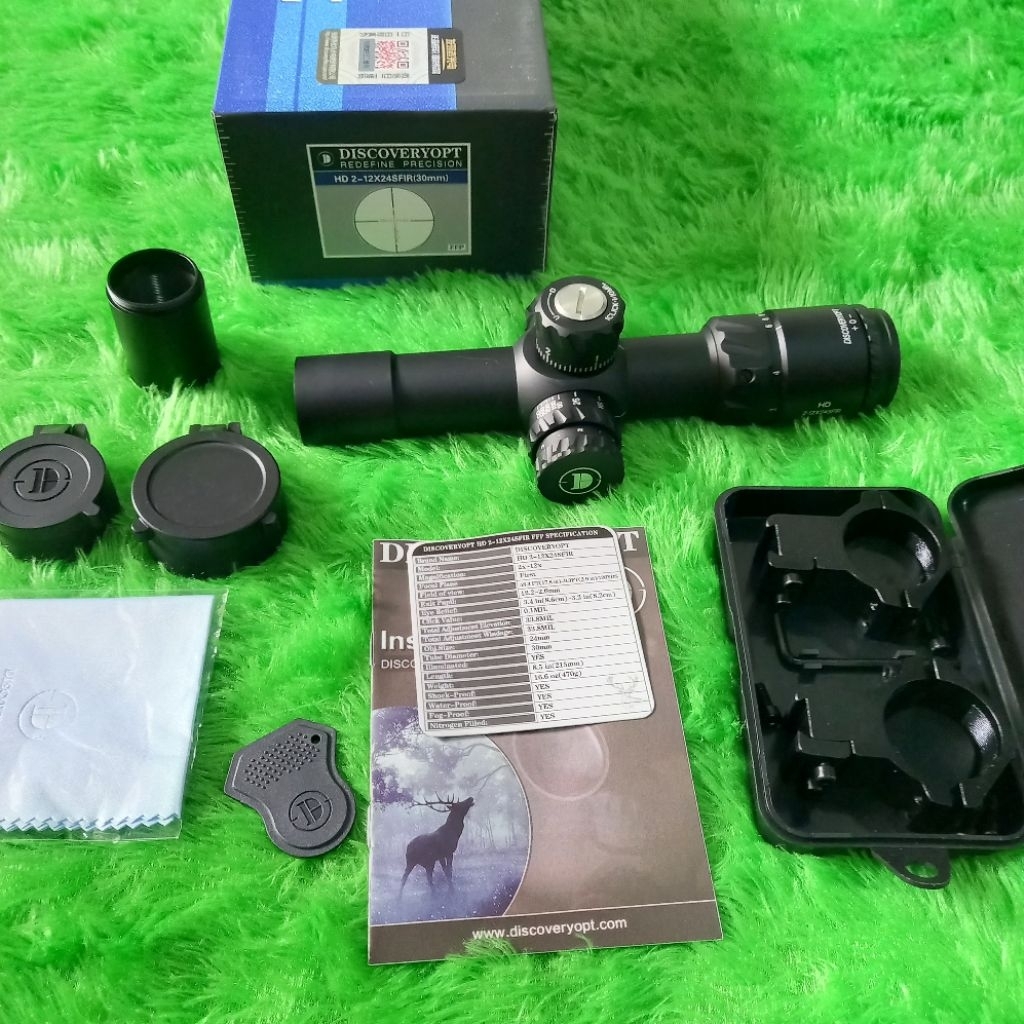 Telescope discovery HD 2-12x24 IR-FFP