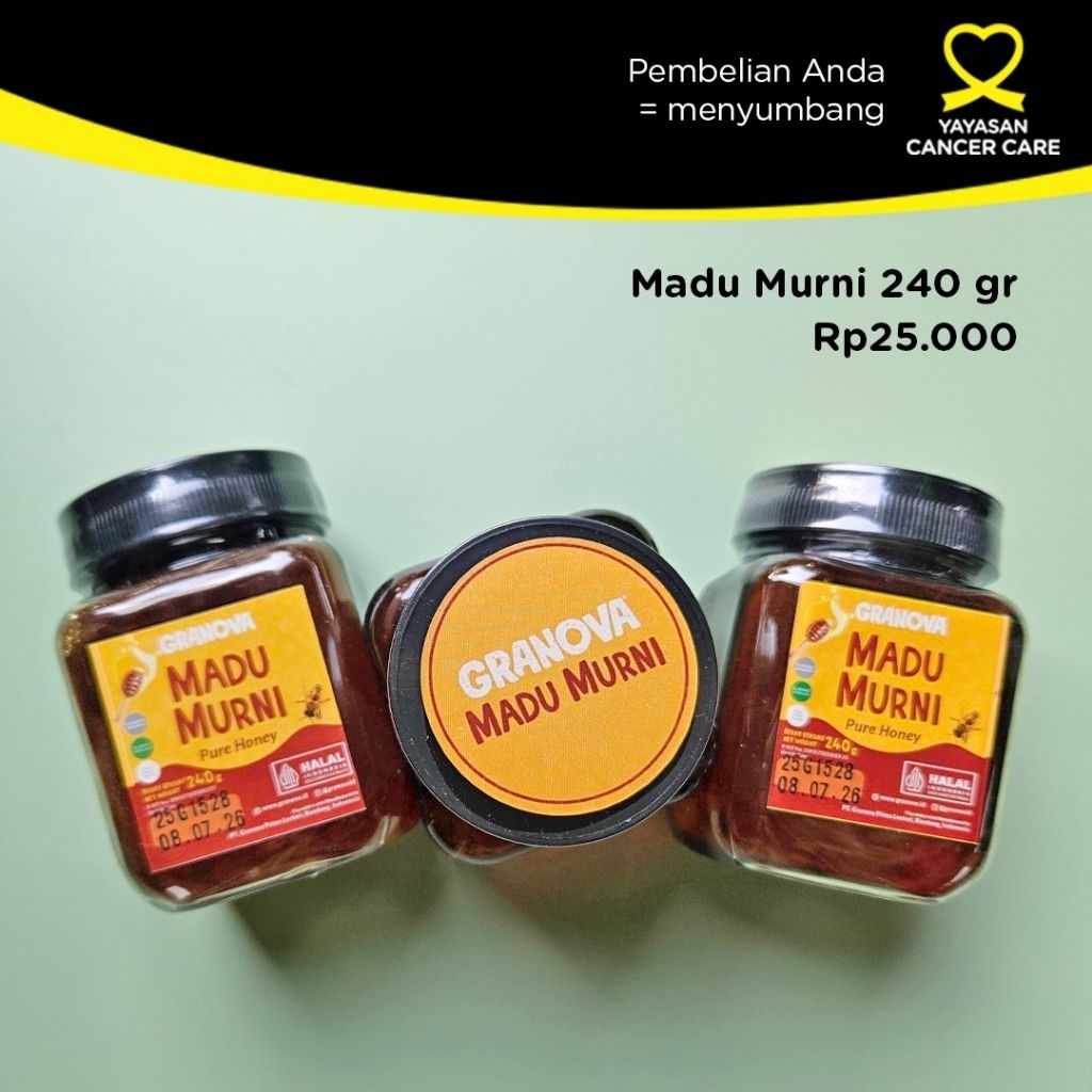 

Granova Madu Murni Madu Asli Madu Natural Madu Randu 240 gr