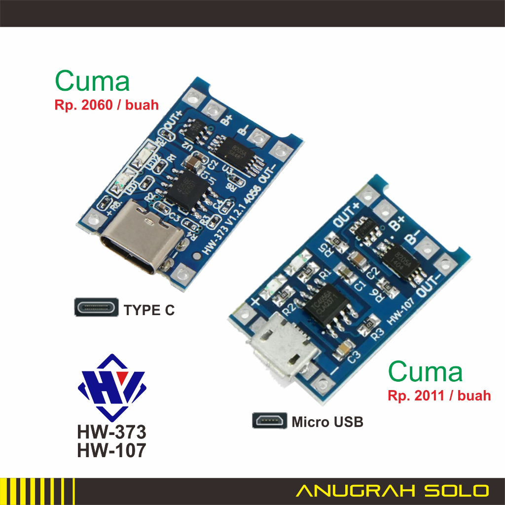 Grosir  42 pcs TP4056 1A Lithium Battery Charger with Protection Modul Cas TP4056 Protek