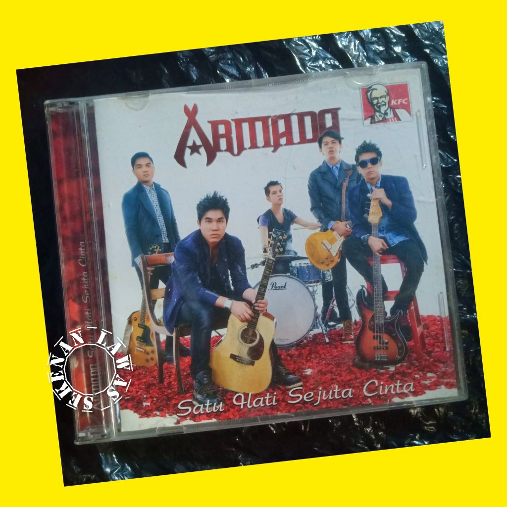 CD Armada - Satu Hati Sejuta Cinta (Mulus)
