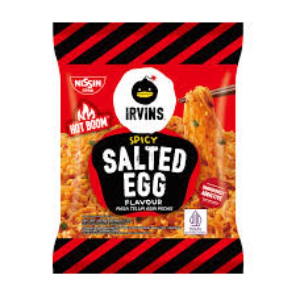 

NISSIN IRVIN SPICY SALTED EGG 117 GRAM