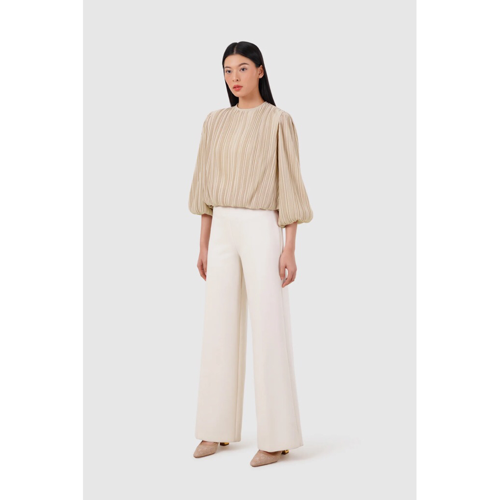 Benang Jarum Millie Pleats Blouse