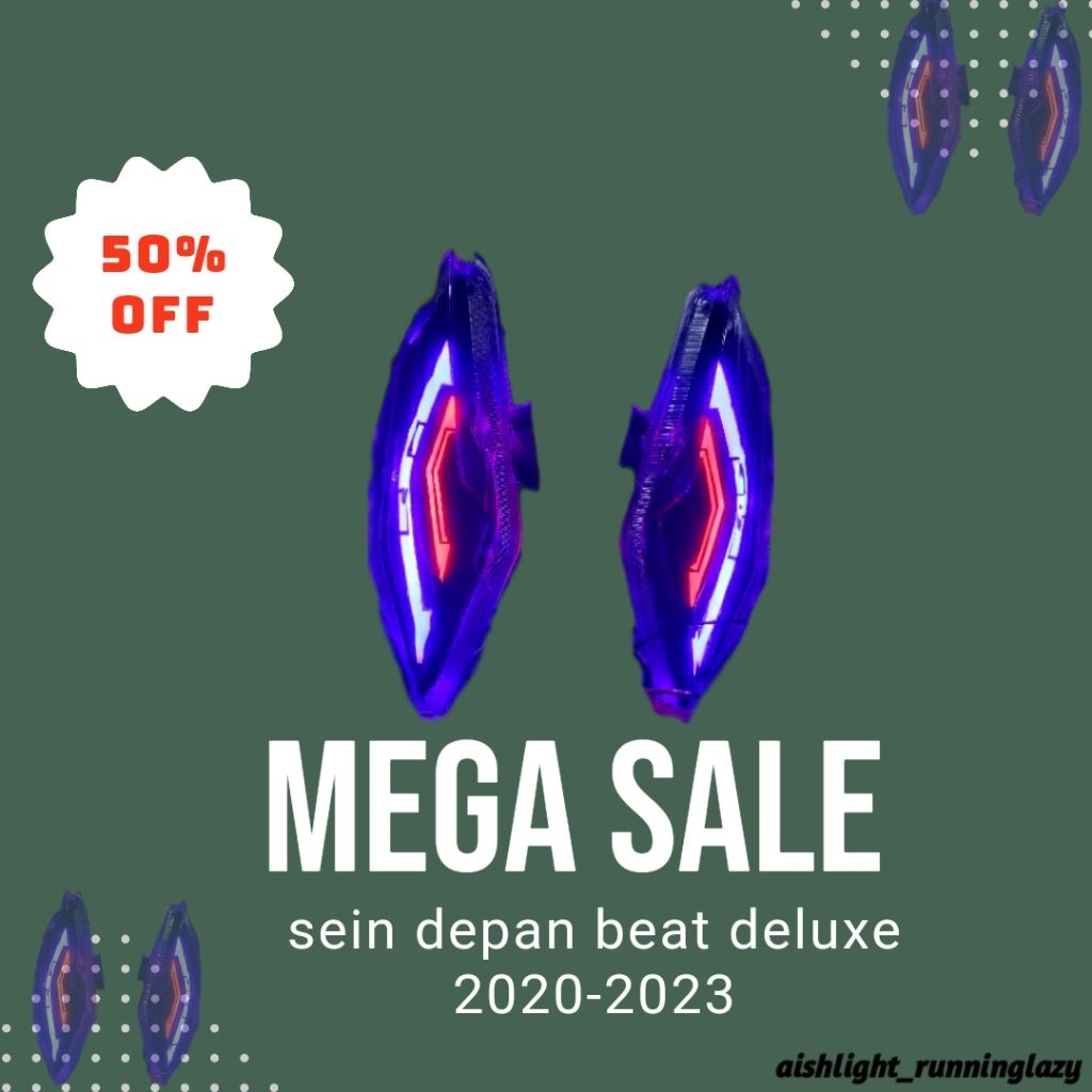 sein depan beat deluxe custom model lazy/Sein depan beat deluxe custom running/sein depan beat delux