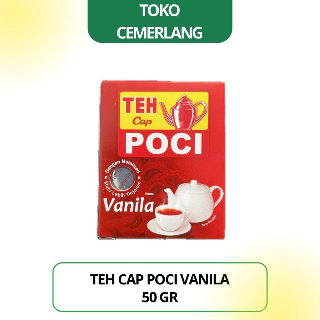 

Teh Cap Poci Vanilla 50 gr