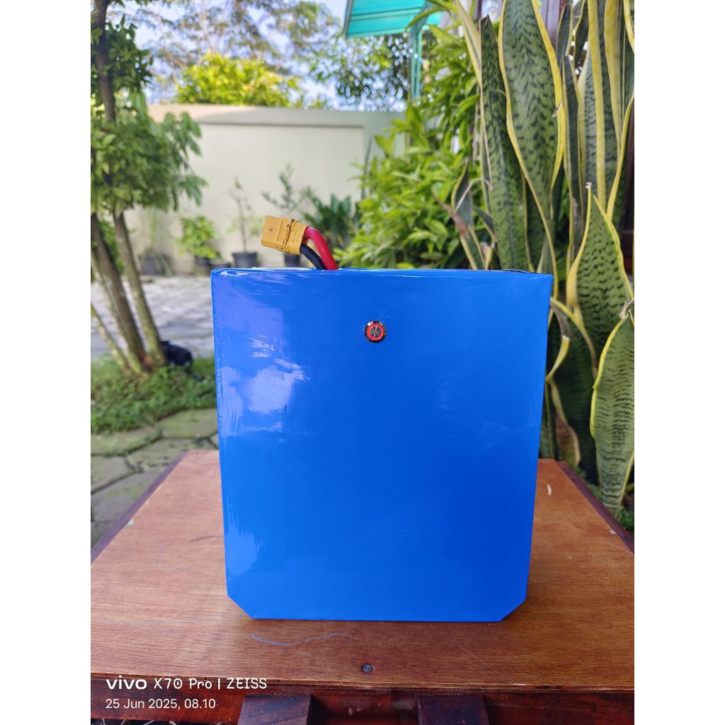 Baterai 72 volt 25 Ah + Smart bms Jk
