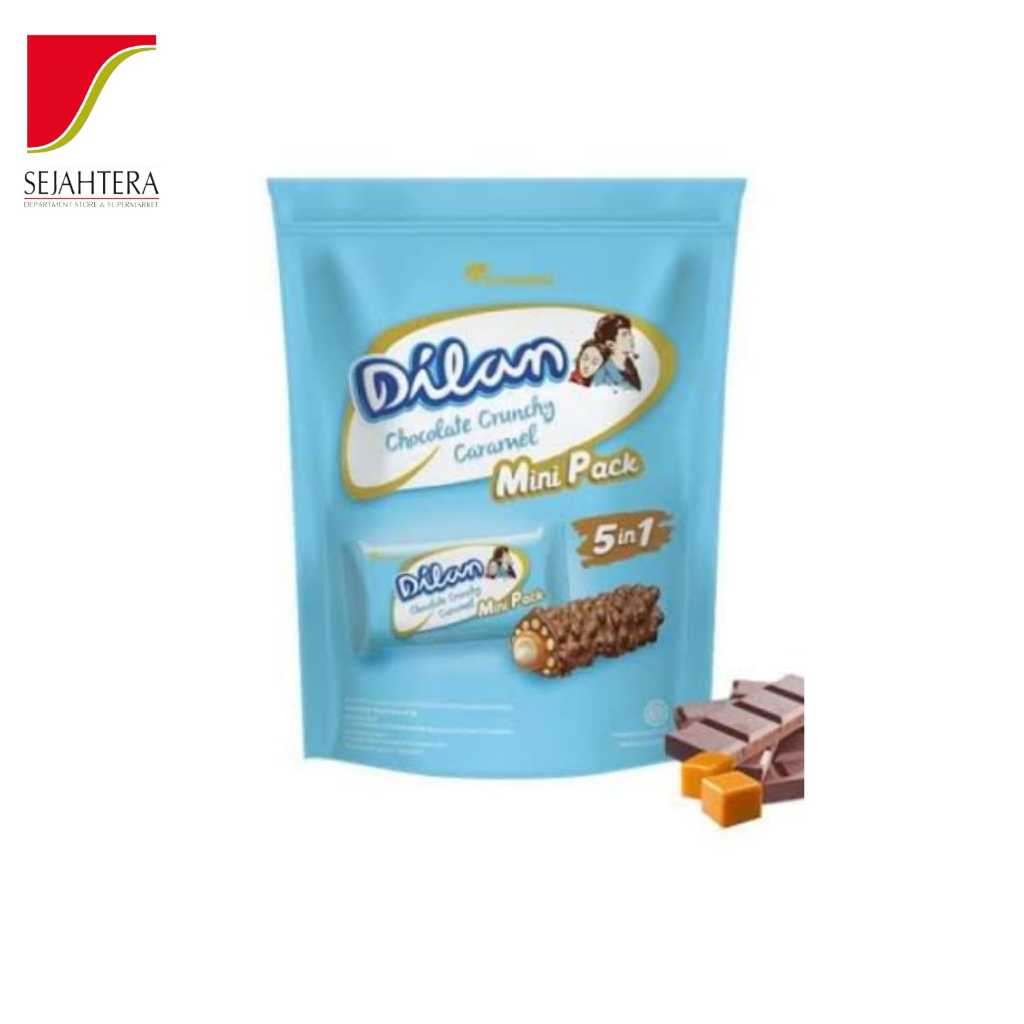 

DILAN CHOCOLATE CRUNCHY CARAMEL POUCH 10X9.5GR / HARGA OK