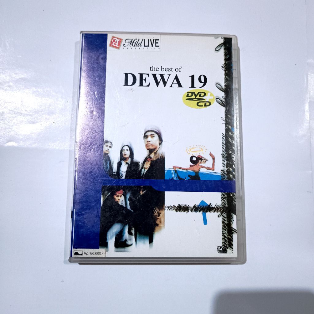 CD dan DVD Dewa 19 "The Best Of Dewa 19"