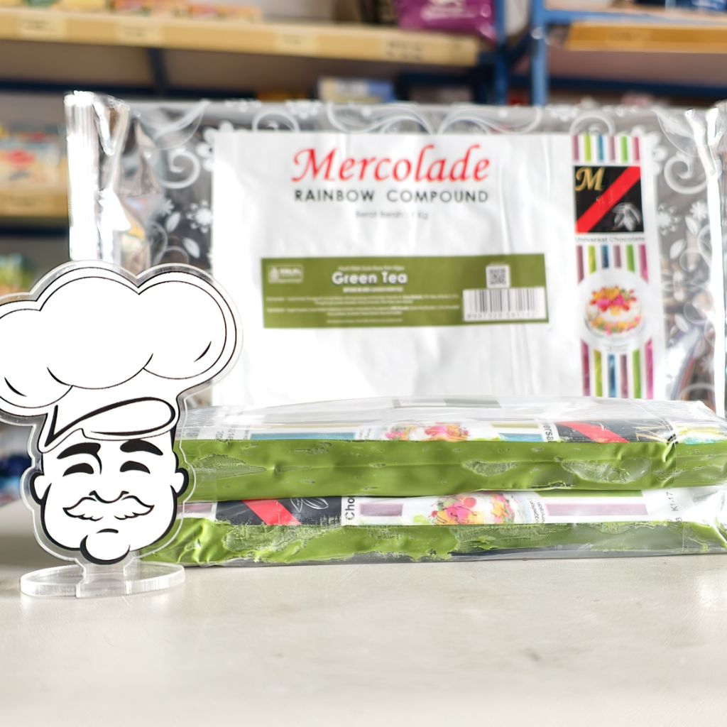 

Mercolade Greentea Chocolate 160Gr / Coklat Matcha 160gr / Coklat Greentea