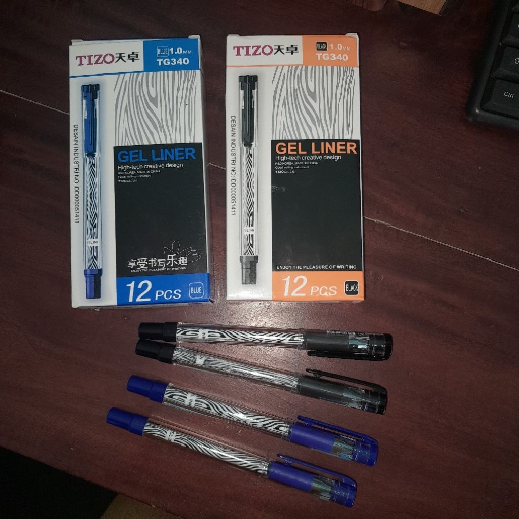 

Bolpoint, Pulpen, Pena TIZO TG-340 1.0 mm Per 1 Pcs