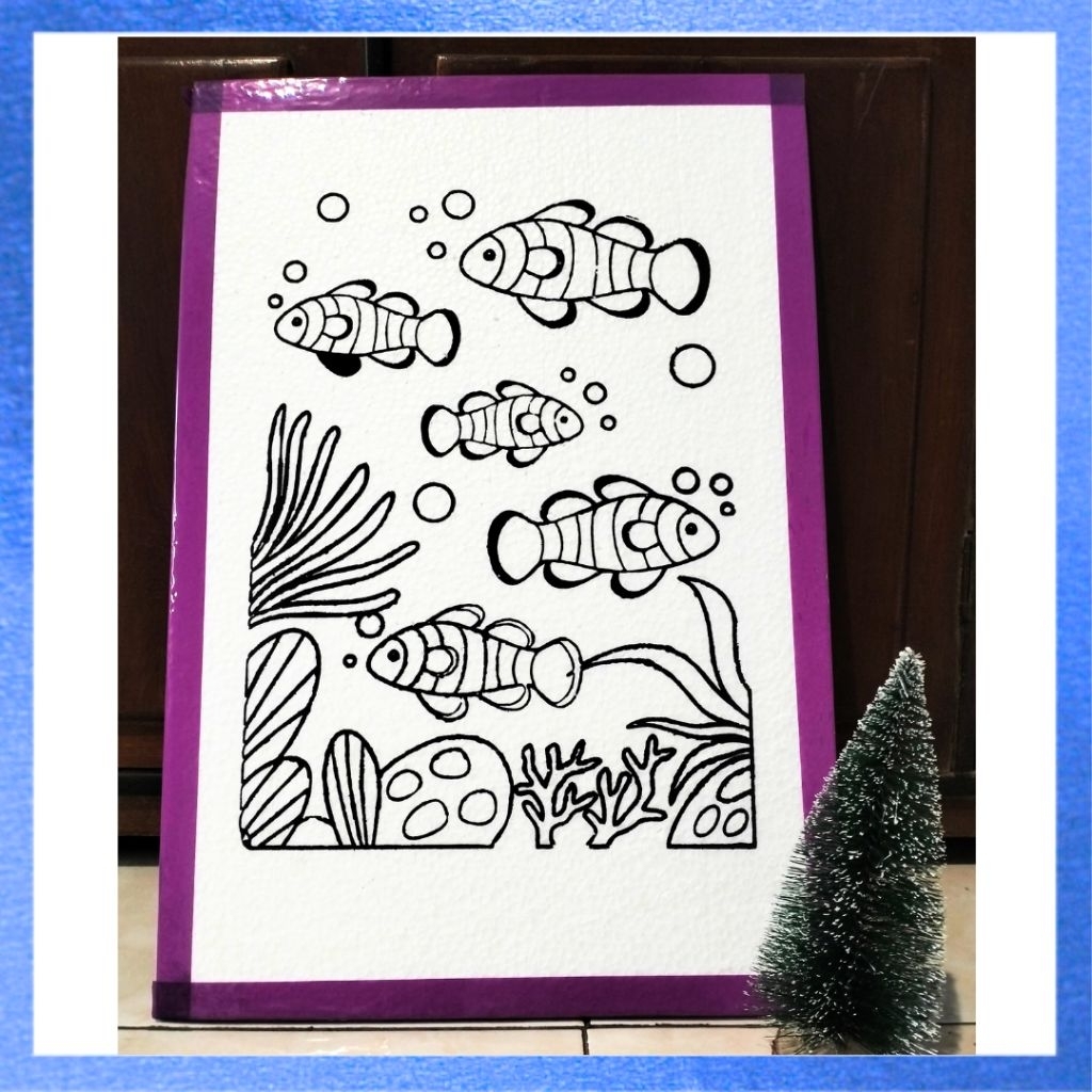 

Gambar Gabus Lukisan Styrofoam Lukis Anak Ukuran 50x33cm Jumbo