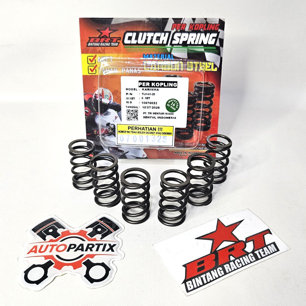 PER KOPLING BRT BLADE 125 KARISMA SUPRA X 125 FI Karbu Pir Kopling BRT Supra X 125 FI Injeksi Karbur