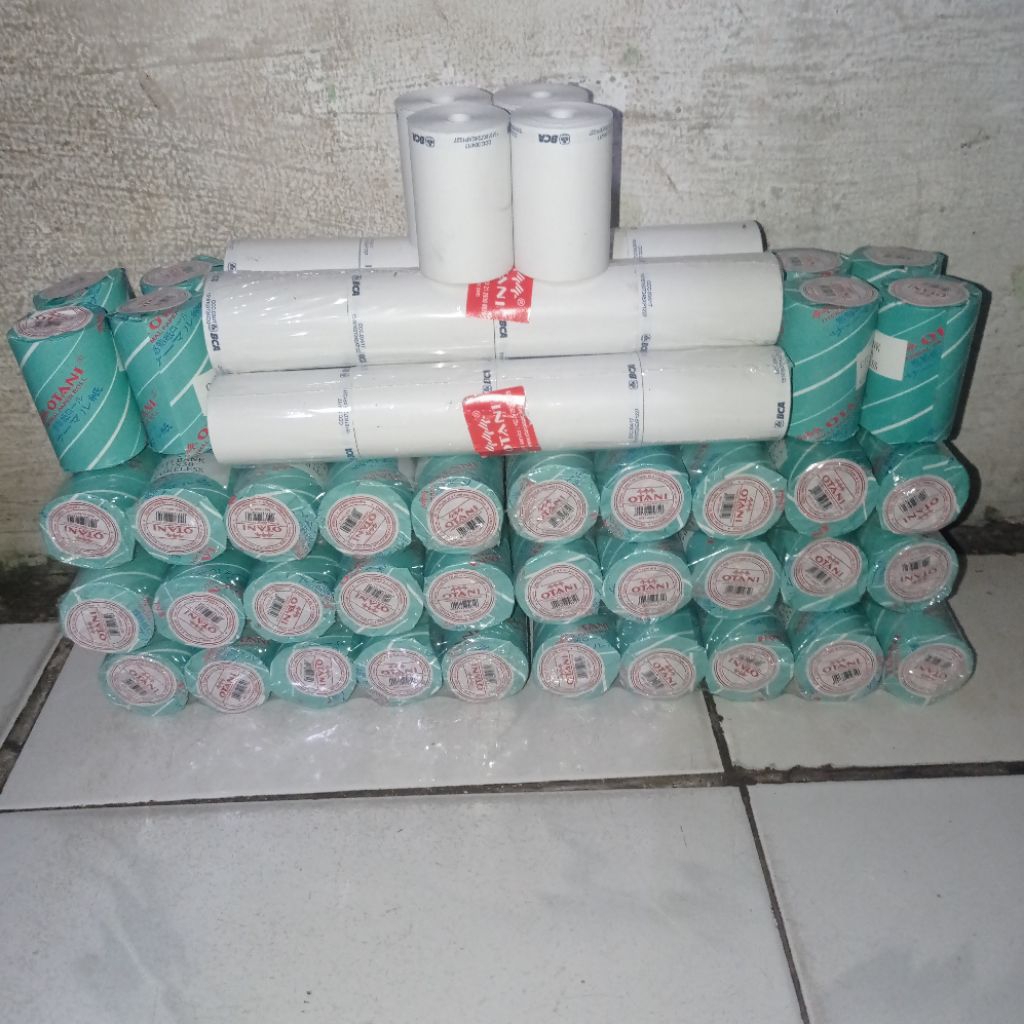 

kertas thermal struk roll kasir 58mm kualitas bagus dan terpercaya
