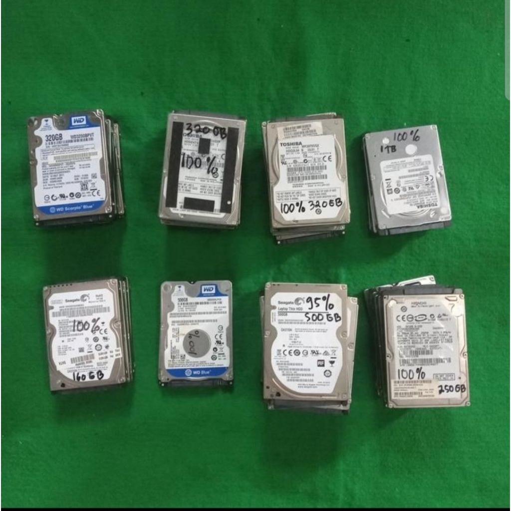 Hardisk HDD Laptop 160 GB - 1 TB Original Copotan