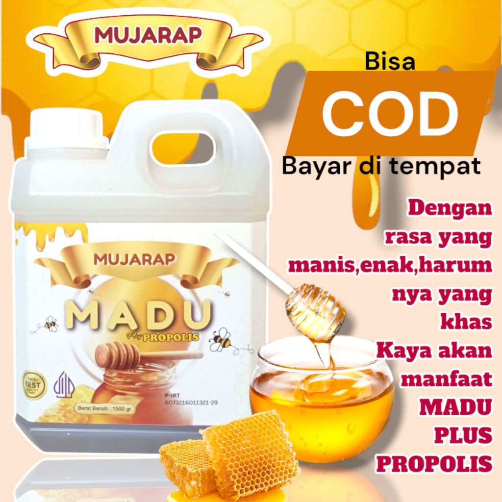 

Madu Plus Propolis Kalimantan 1 kg MJR