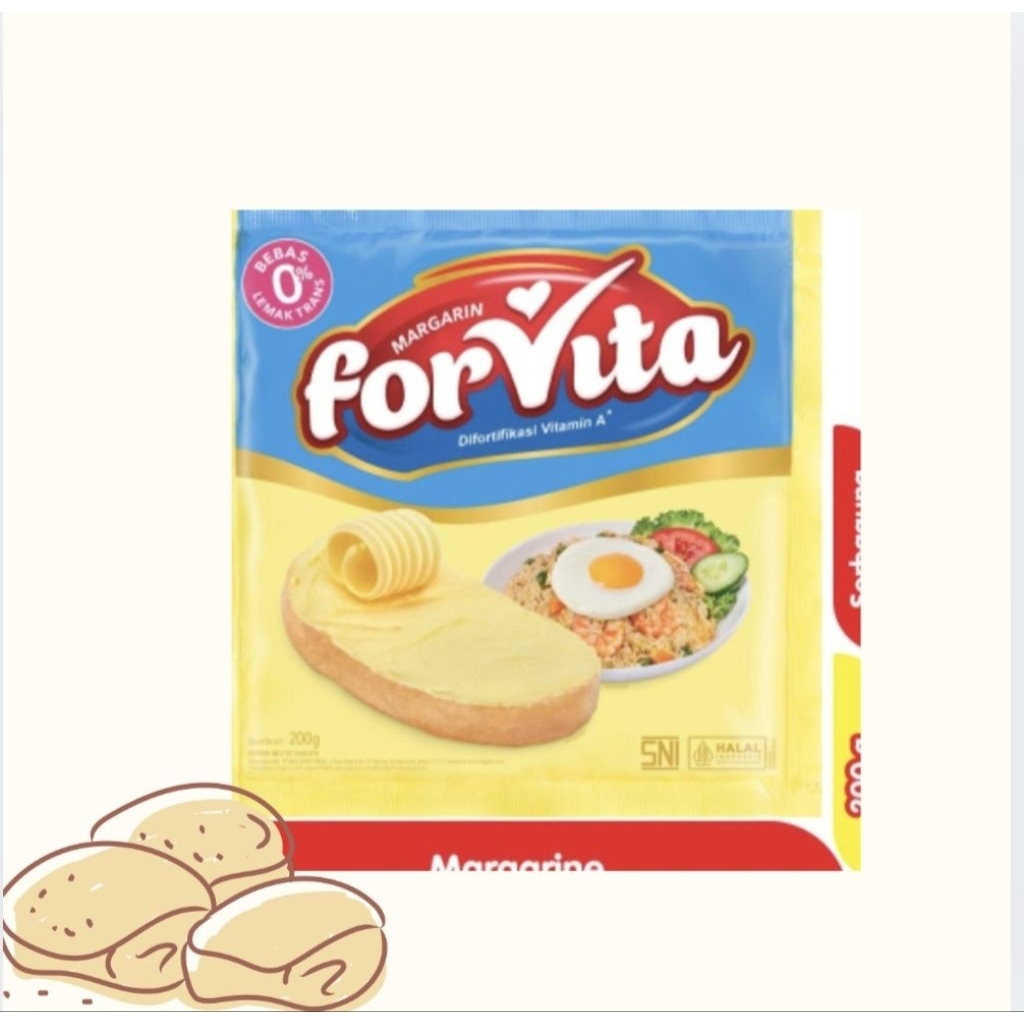 

Forvita Margarine 200gr