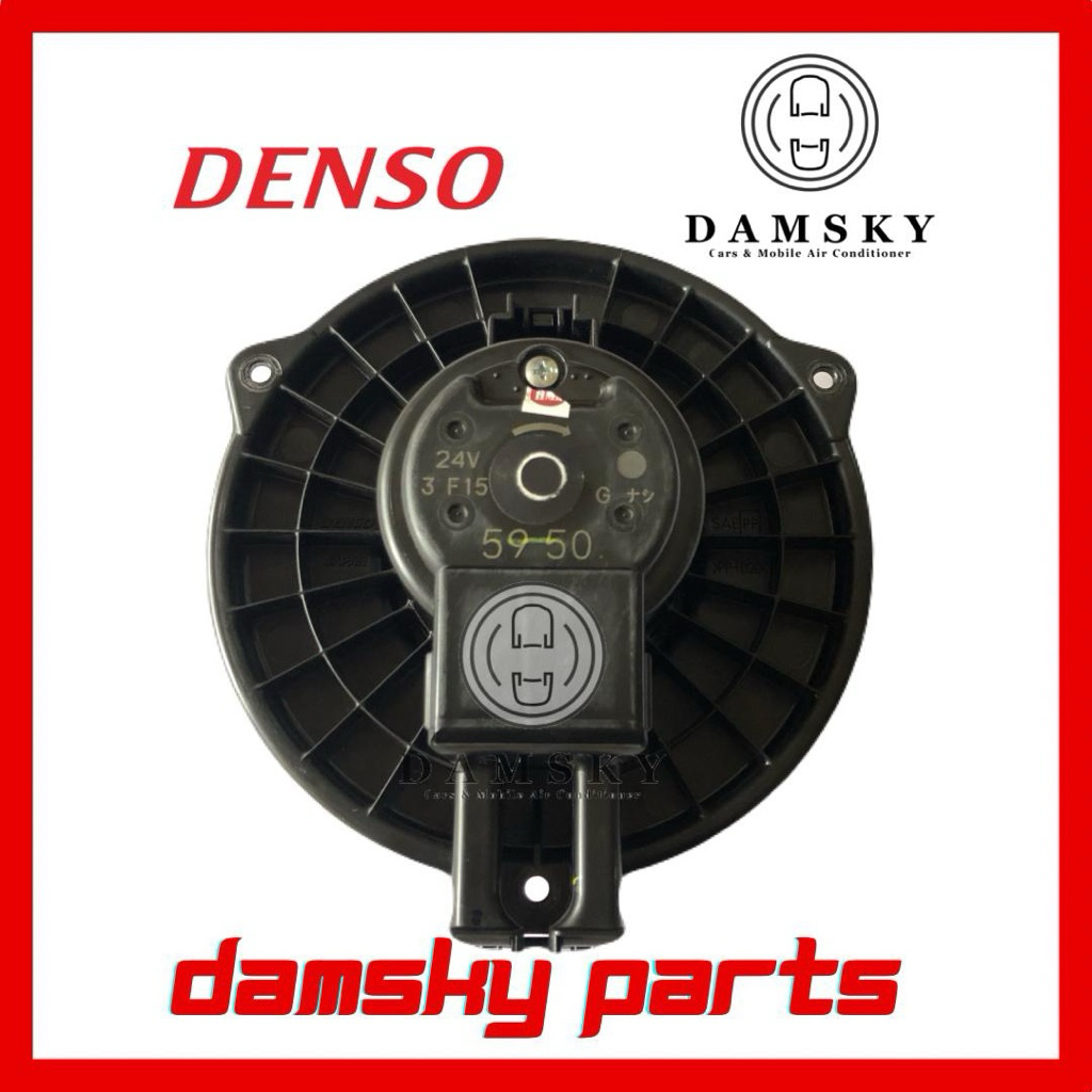 Motor Dinamo Blower AC Mobil Hino Lohan ti Isuzu Giga 24Volt DENSO ASLI