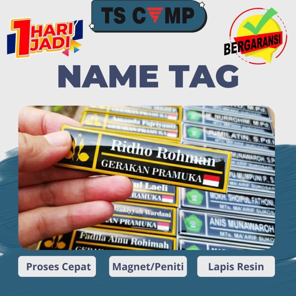 

NAMA DADA/NAME TAG/CUSTOM