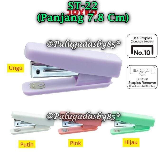 

(1 Biji) GROSIR Stapler JOYKO ST-22 BISA PILIH WARNA / Stapler Stepler Jepretan Joyko ST-22 (1 Biji)