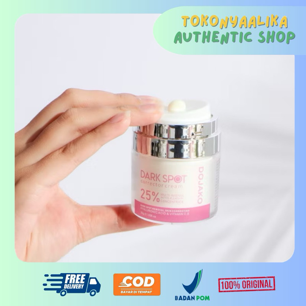 DARK SPOT CREAM DOJAKO / CREAM FLEK HITAM CREAM ANTI NODA BINTIK HITAM DOJAKO SKINCARE READY IMPORT