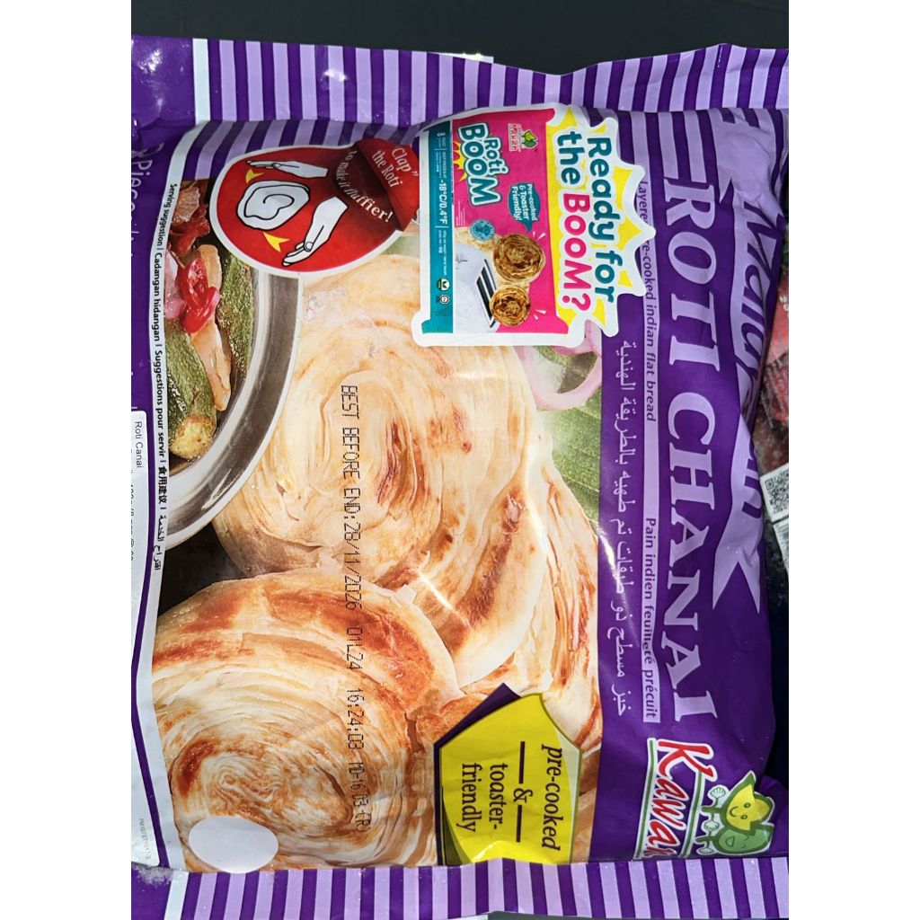 

ROTI CHANAI MALAYSIAN ISI 8 @480GR