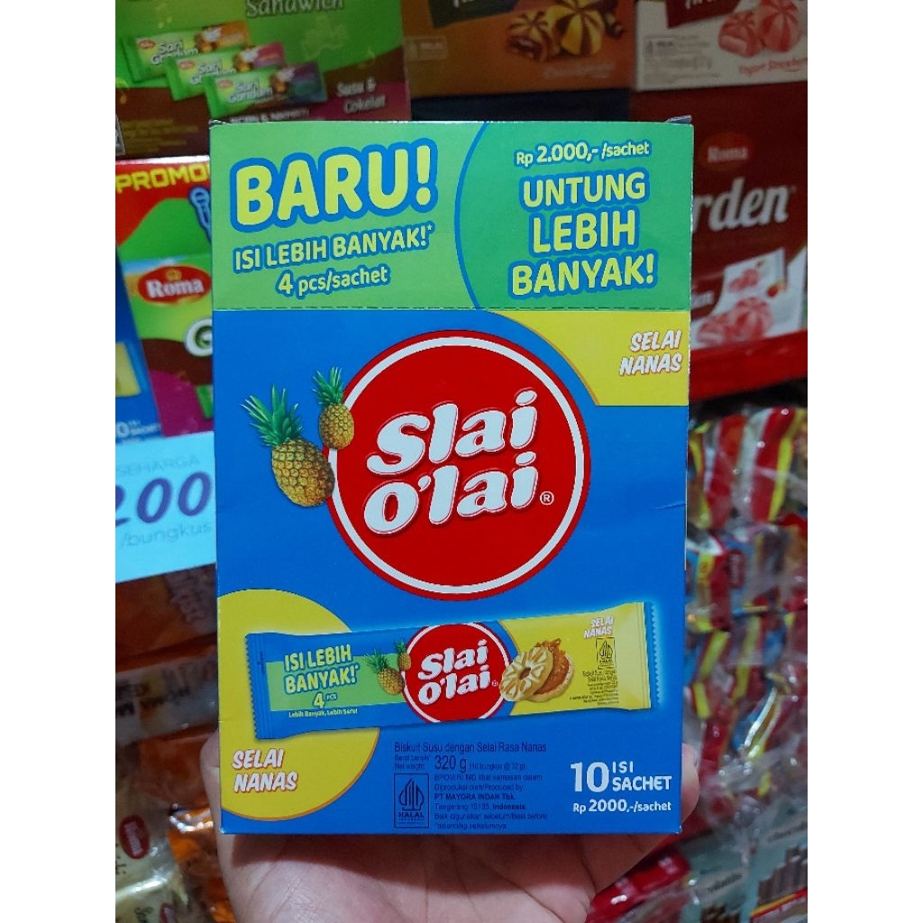 

PROMO !! SLAI OLAI BOX ISI 10 PCS ALL VARIANT