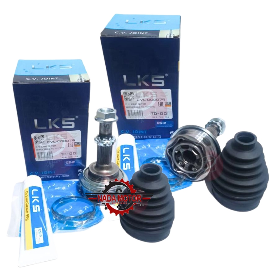 1 Set kanan kiri CV joint / As roda bagian luar Toyota Corolla Great ae101 ae111 ae112