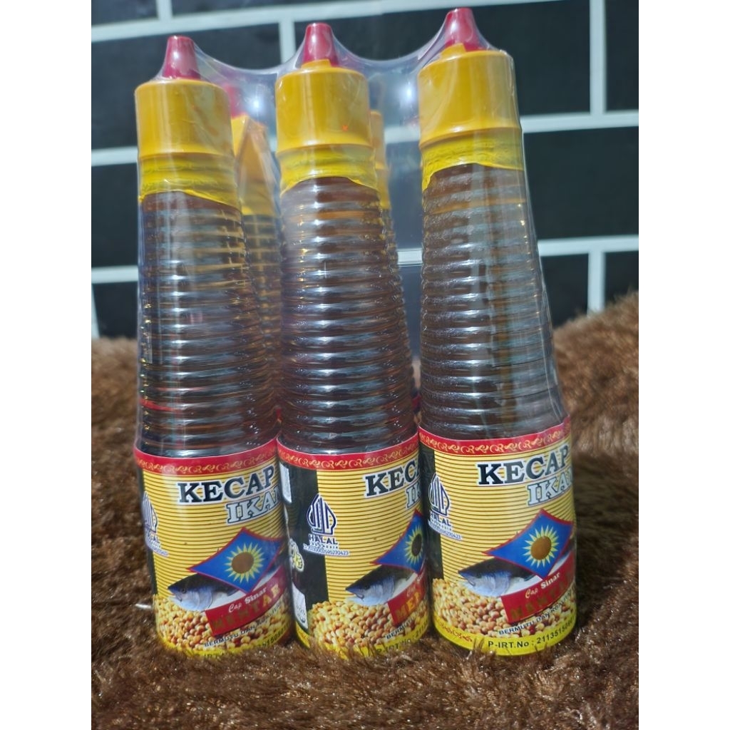 

Paket hemat kecap ikan 6botol isi 150ml