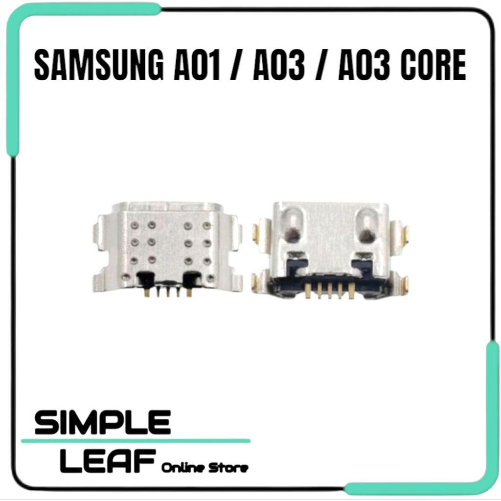 Konektor Cas Conector Charger Samsung A01 / A03 / A03 Core