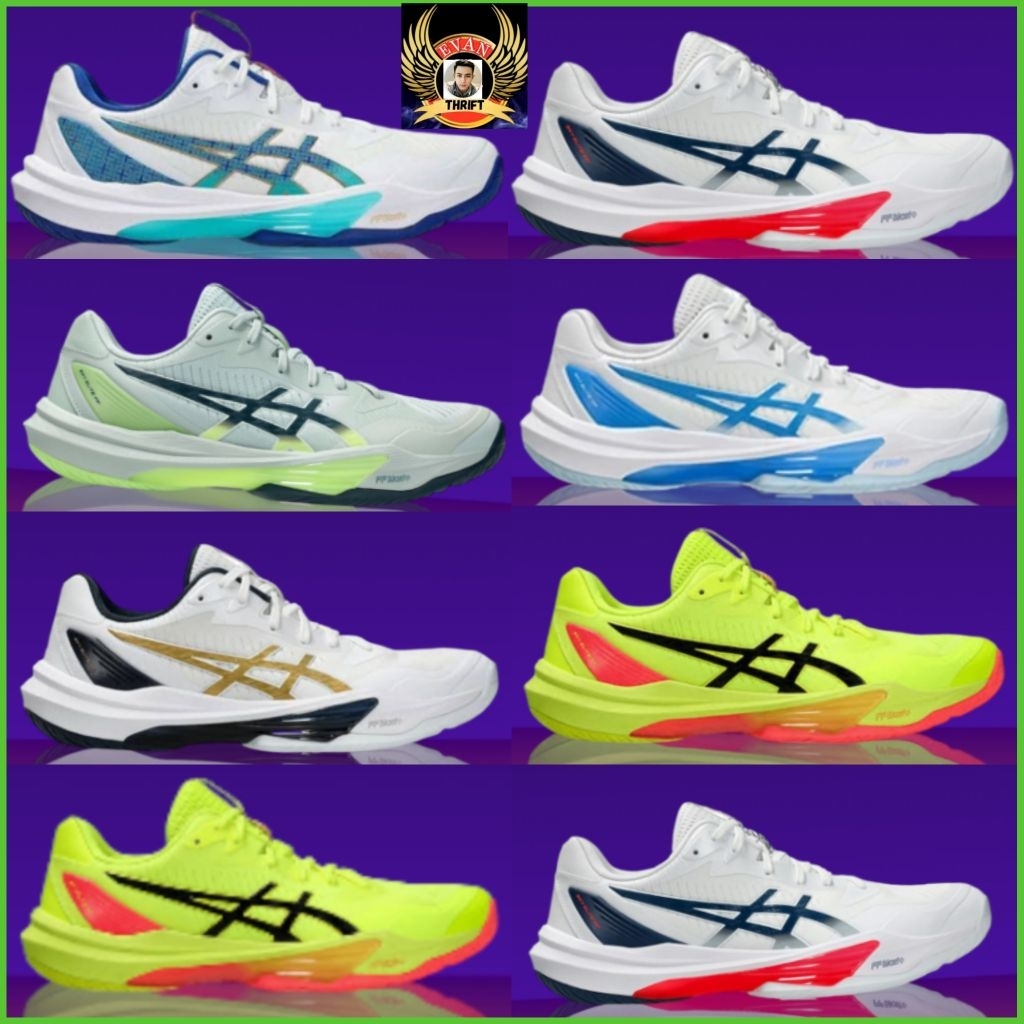 Sepatu Voli Asics Sky  Ellite ff3 Import Murah SEPATU BADMINTON SEPATU LARI SNEAKERS COD BAYAR DI TE