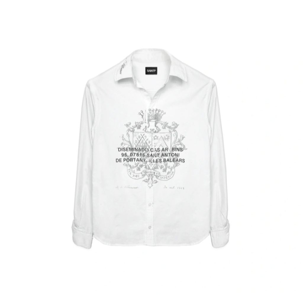 saintp collared t-shirt