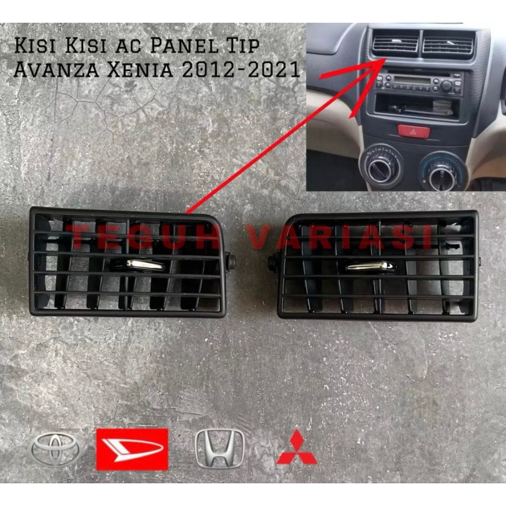 kisi kisi ac depan tengah avanza xenia 2012-2021 original