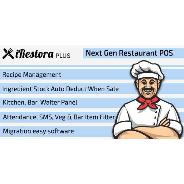 iRestora PLUS v3.1 full dtbase