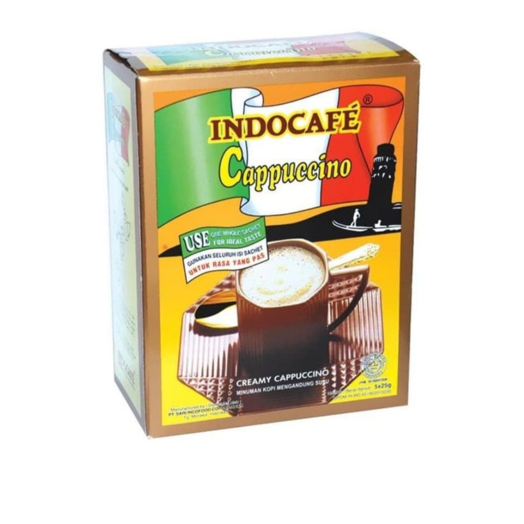 

indocafe capucino creamy 5's