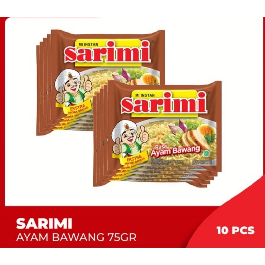 

10 pcs mie Sarimi aneka rasa 70gr