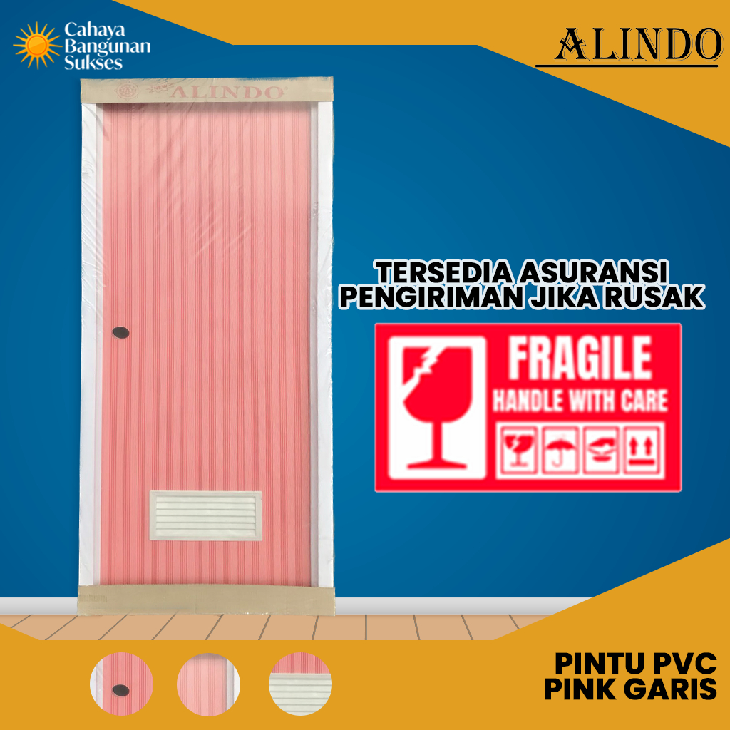 Uddjaya_ Terlengkap Pintu Kamar Mandi / Pintu Pvc Tebal / Pintu Pvc