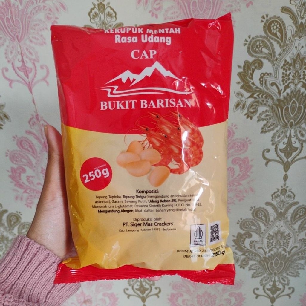 

KERUPUK MENTAH RASA UDANG 250GR