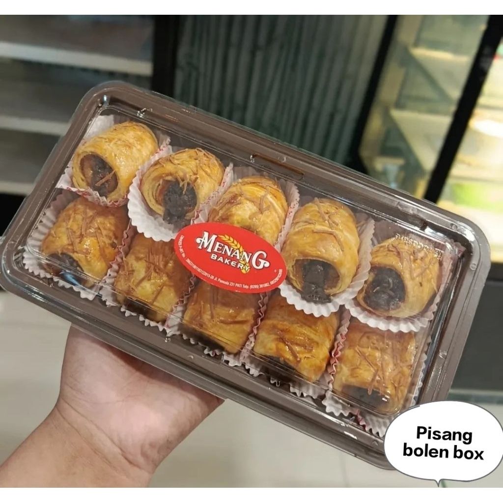 

PISANG BOLEN BOX ISI 10 KHAS PATI