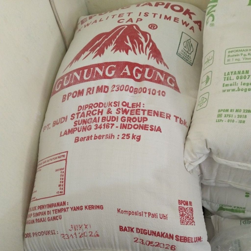 

Tepung Tapioka Cap Gunung Agung