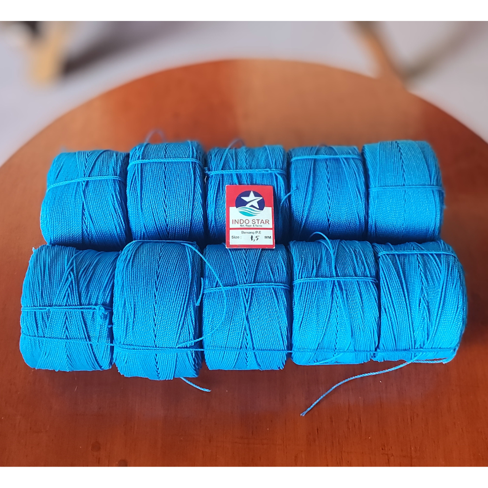 

Jual Indostar Net Rope Twine Tali Tambang/Tampar Indostar Dengan Tebal 1,5mm