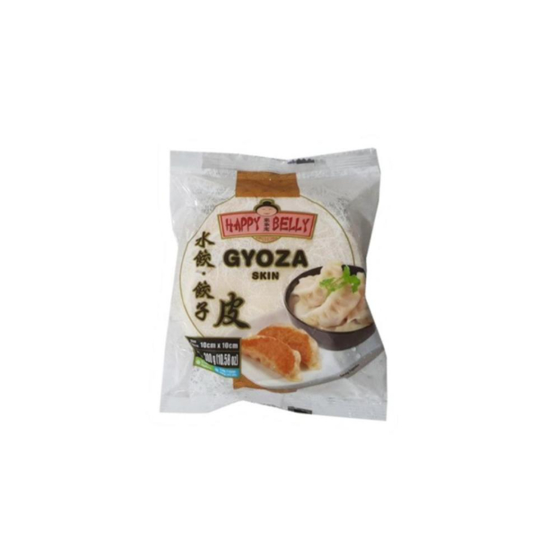 

HAPPY BELLY GYOZA SKIN 300 GR KULIT DUMPLING PANGSIT KUO TIE VEGAN