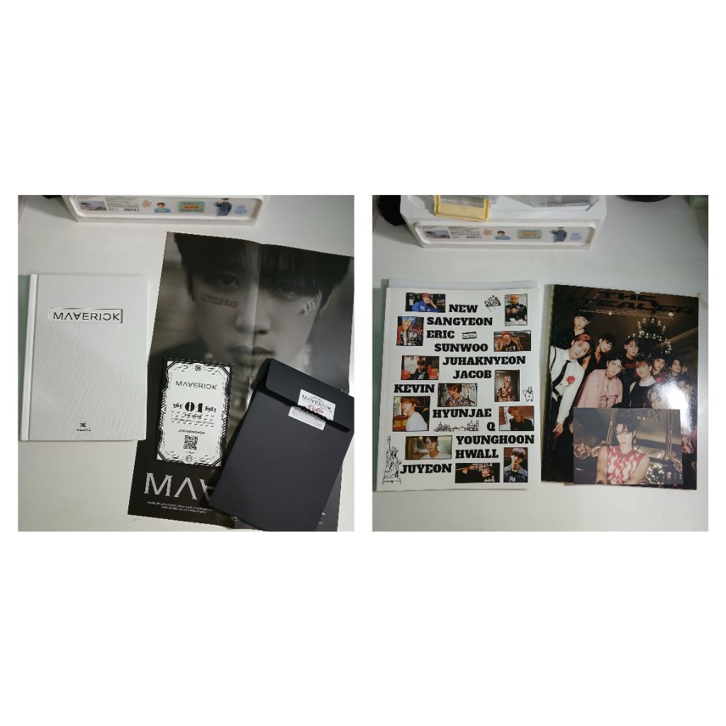 ALBUM ONLY THE BOYZ OFFICIAL MAVERICK DREAMLIKE THE STEALER CHASE MOOD DAY VER VERSION