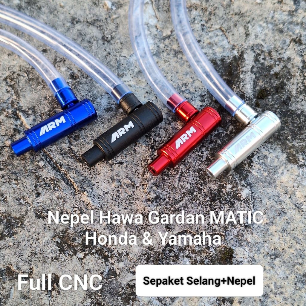 Nepel Hawa Gardan Alumunium Alloy Full CNC Nepel Hawa CVT Vario Mio Scoopy Namx PCX AEROX Beat Dll N